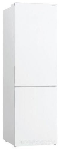 Холодильник с нижней морозильной камерой Sharp SJ-B320EVWH