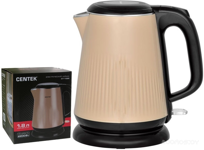 Чайник CENTEK CT-1025 (Beige), фото 2