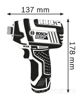 Гайковерт ударный Bosch GDR 10.8-LI Professional, фото 2
