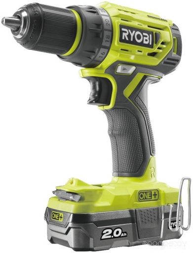 Дрель-шуруповерт Ryobi R18DD7-220S 5133004533 (с 2-мя АКБ, сумка), фото 1