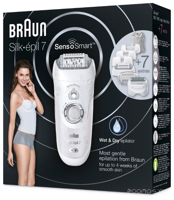 Эпилятор Braun 7-880 Silk-epil 7, фото 5
