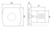 Вентилятор CATA X-MART 10 MATIC