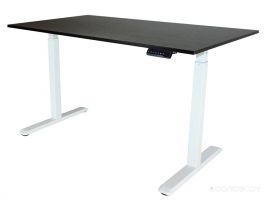 Стол-трансформер ErgoSmart Electric Desk (белый/дуб темно-коричневый)