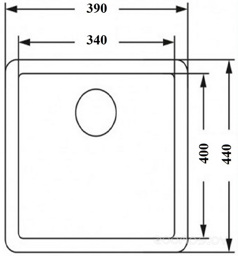 Кухонная мойка Asil AS 141, фото 2