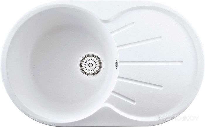Кухонная мойка Berge 7501 (White), фото 1