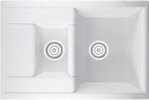 Кухонная мойка Berge 7612 (White)