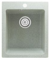 Кухонная мойка Berge BR-4200 + смеситель Spring 3509L (серый/базальт)