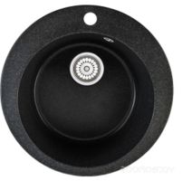 Кухонная мойка Berge BR-5100 + GR-3505 (Черный/Шварц)