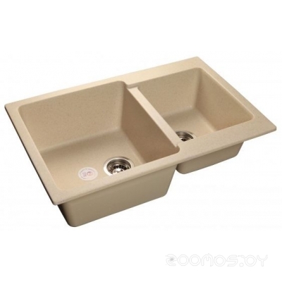 Кухонная мойка GranFest Practic GF-P780K (Beige), фото 3