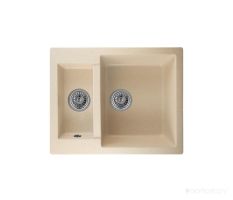 Кухонная мойка Berge BR-6150 + GR-3505 (Бежевый-Пирит)