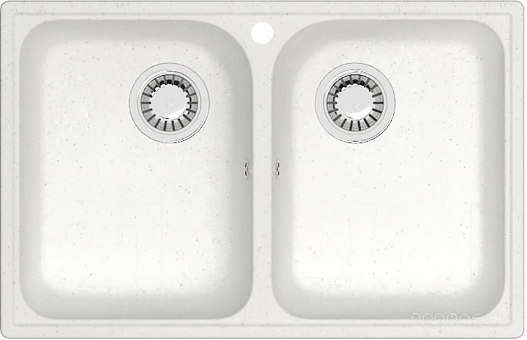 Кухонная мойка Berge BR-7322 (White)