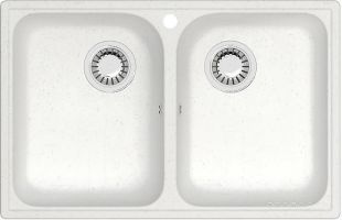 Кухонная мойка Berge BR-7322 (White)
