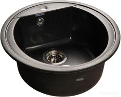 Кухонная мойка GranFest GF-R-L-500 (черный)