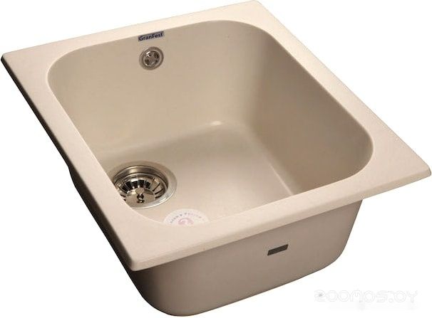 Кухонная мойка GranFest GF-S430 (белый), фото 1