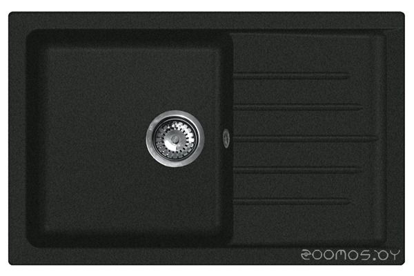 Кухонная мойка GranFest Practic GF-P760L (Black), фото 1