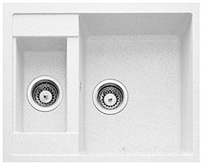 Кухонная мойка GranFest Quadro GF-Q610K (White), фото 1