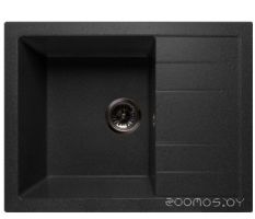 Кухонная мойка GranFest Quadro GF-Q650L (Black)