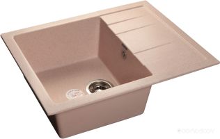 Кухонная мойка GranFest Quadro GF-Q650L (розовый)