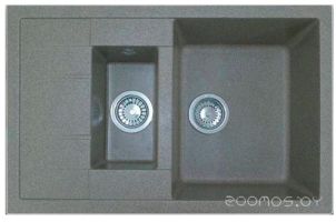 Кухонная мойка GranFest Quadro GF-Q775KL (Grey)