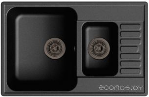 Кухонная мойка GranFest Quarz GF-Z21K (Black)