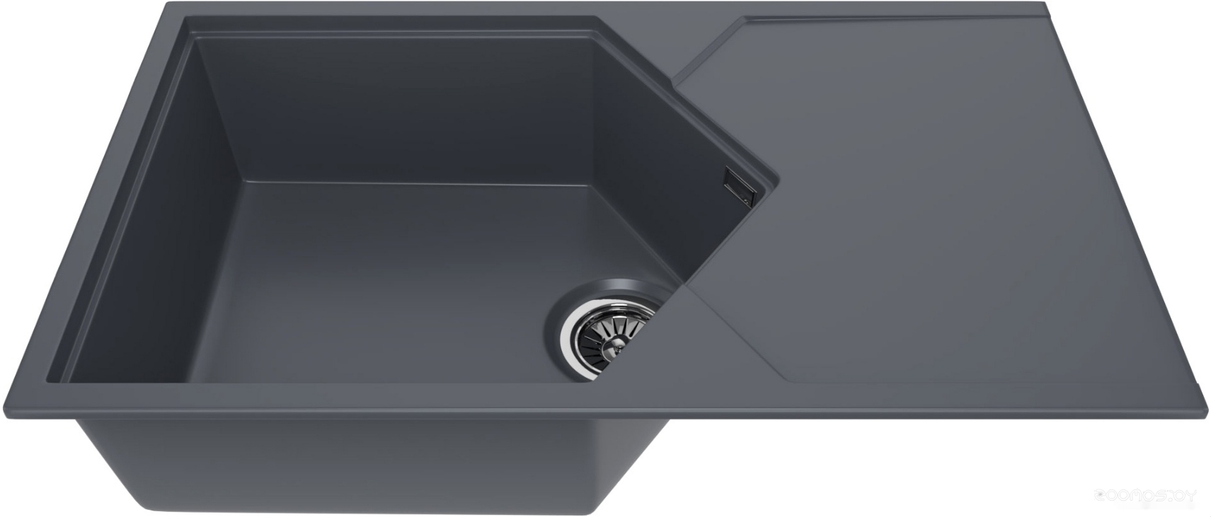 Кухонная мойка KitKraken Sea K-850 + разделочная доска, фото 2