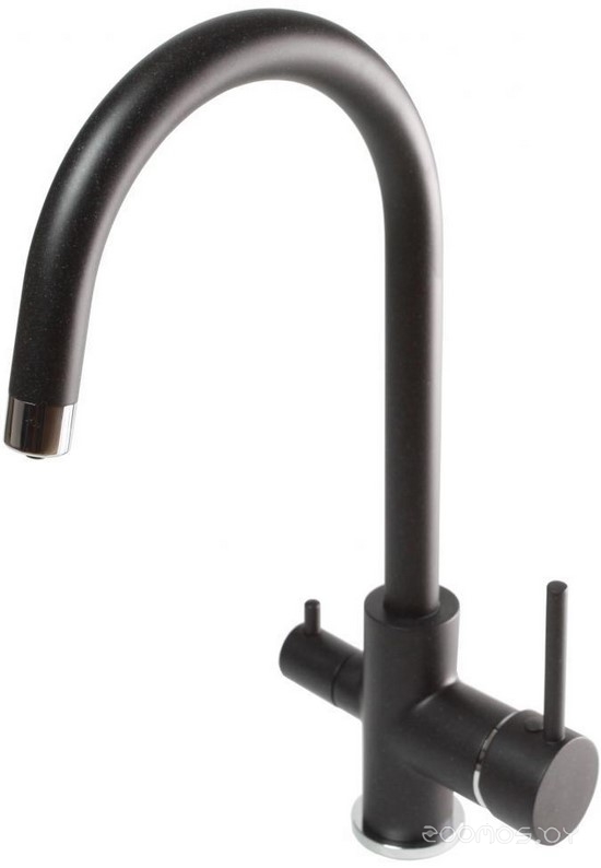 Кухонная мойка Granula GR-4801 + GR-3509L (Black), фото 3