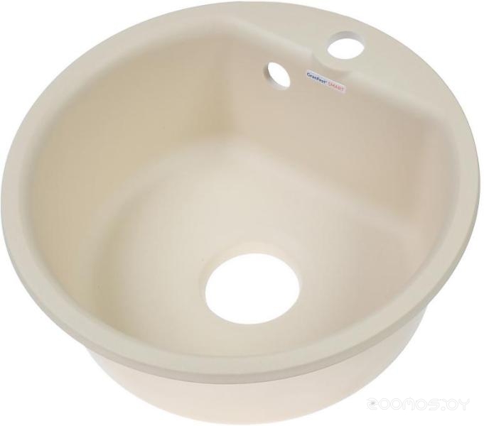 Кухонная мойка GranFest Smart GF-SM435 (Beige), фото 2