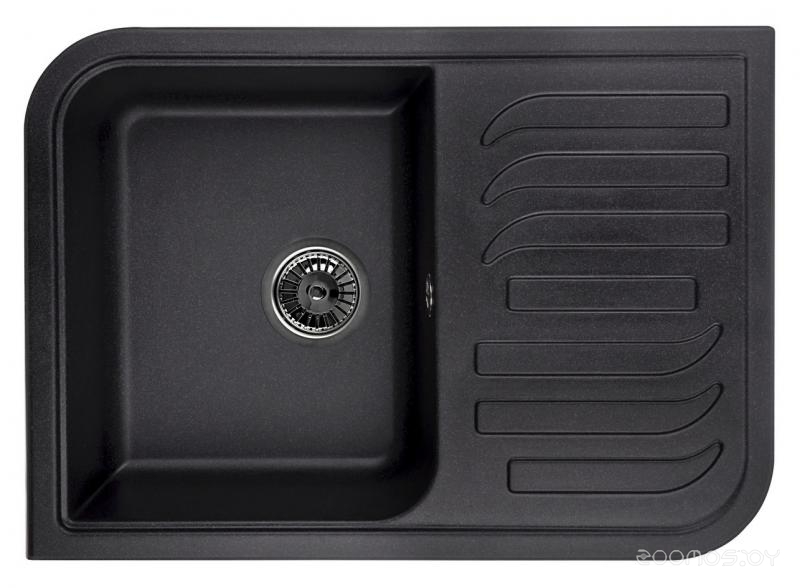 Кухонная мойка Granula GR-7001 + GR-3509L (Black), фото 3