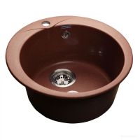 Кухонная мойка GranFest Rondo GF-R480 (Красный марс)