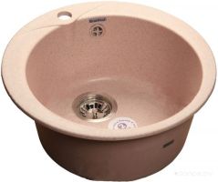 Кухонная мойка GranFest Rondo GF-R480 (Розовый)