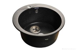 Кухонная мойка GranFest Rondo GF-R480 (черный)