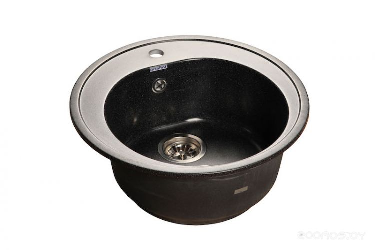 Кухонная мойка GranFest Rondo GF-R510 (графит)