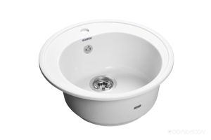 Кухонная мойка GranFest Rondo GF-R510 (иней)