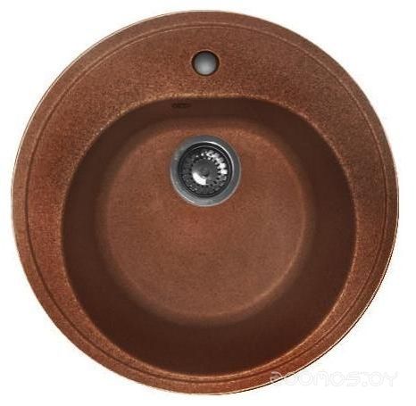 Кухонная мойка GranFest Rondo GF-R510 (красный марс), фото 1