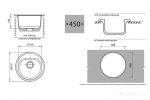 Кухонная мойка GranFest Rondo GF-R510 (серый)