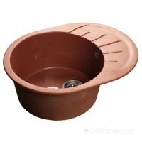 Кухонная мойка GranFest Rondo GF-R580L (Red Mars)