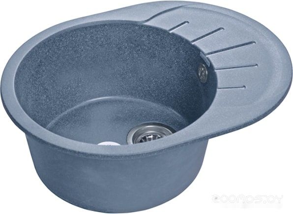 Кухонная мойка GranFest Rondo GF-R580L (графит), фото 1