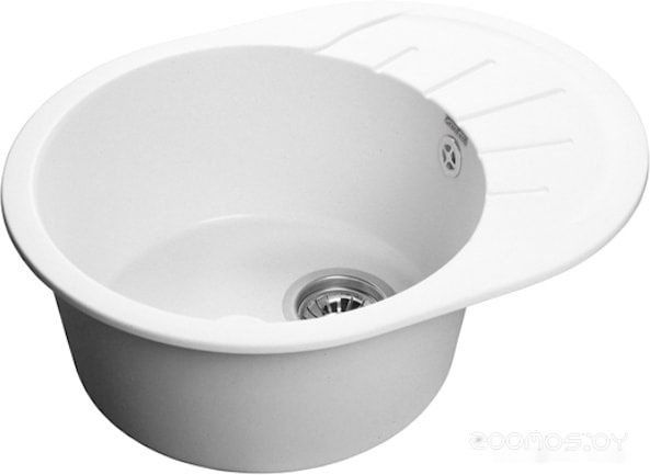 Кухонная мойка GranFest Rondo GF-R580L (иней), фото 1