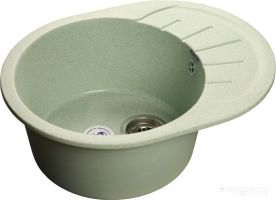 Кухонная мойка GranFest Rondo GF-R580L (салатовый)