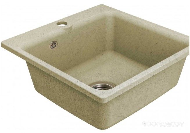Кухонная мойка GranFest Smart GF-SM430 (Sand), фото 1