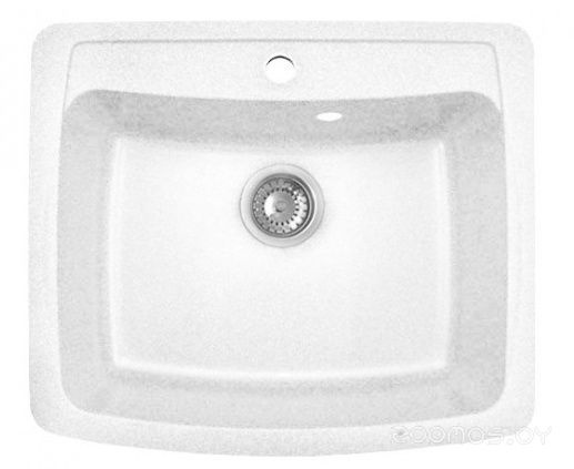 Кухонная мойка GranFest Standart GF-S605 (White), фото 1