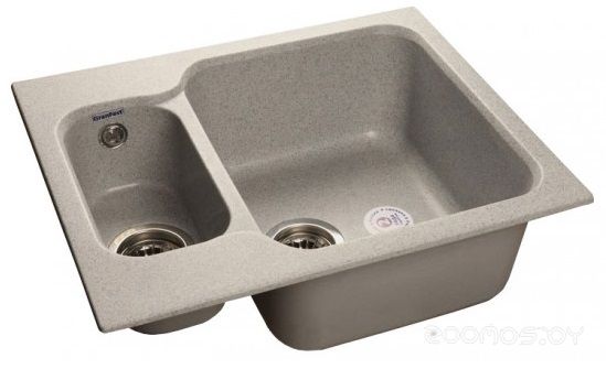 Кухонная мойка GranFest Standart GF-S615K (Gray), фото 1
