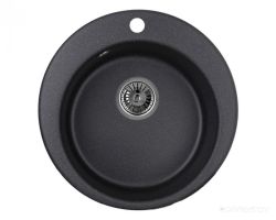 Кухонная мойка Granula 4801 + 35-09 (Black)