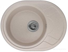 Кухонная мойка Granula 5802 + смеситель 35-09 (песочный)