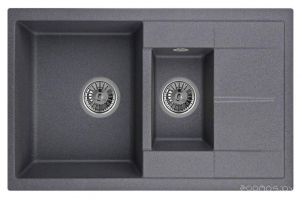 Кухонная мойка Granula 7802 (Графит)