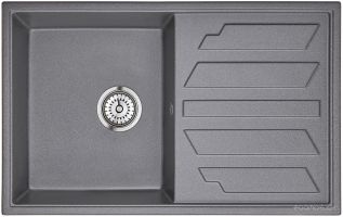 Кухонная мойка Granula GR-8002 (Графит)
