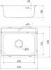 Кухонная мойка IDDIS Basic BAS53S0i77