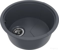 Кухонная мойка KitKraken Lake O-510 (графит)