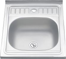 Кухонная мойка Melana MLN-5060 (полированная, глубина чаши 16 см., сталь 0.6 мм.)