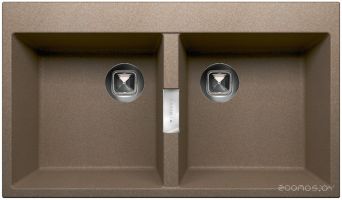 Кухонная мойка Tolero Loft TL-862 (Dark Beige)